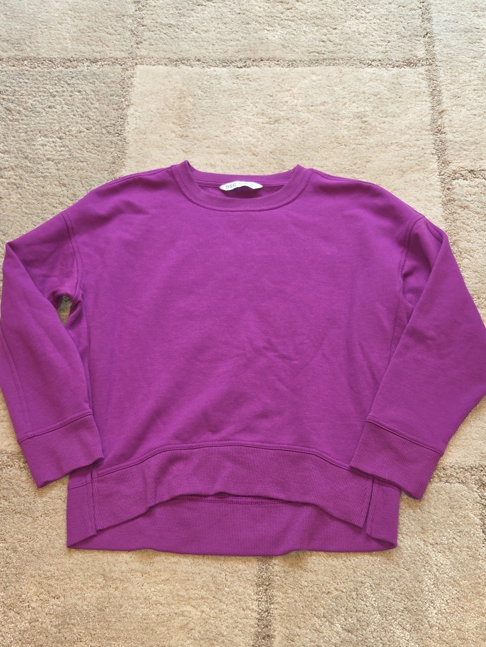 DSG Purple Kids Crewneck Sweatshirt-NWOT